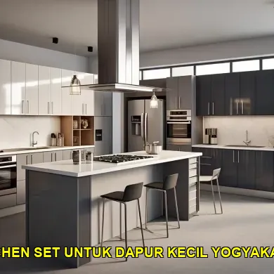 5 Desain Kitchen Set untuk Dapur Kecil Yogyakarta yang Inspiratif